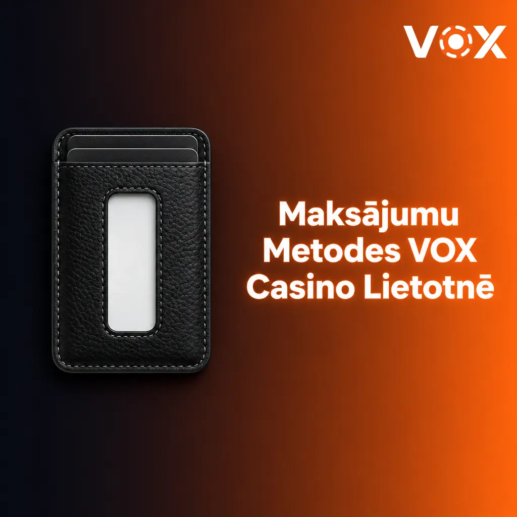 VOX Casino lietotnes maksājumu metodes — kartes, e-maki un kriptovalūtas Latvijas spēlētājiem