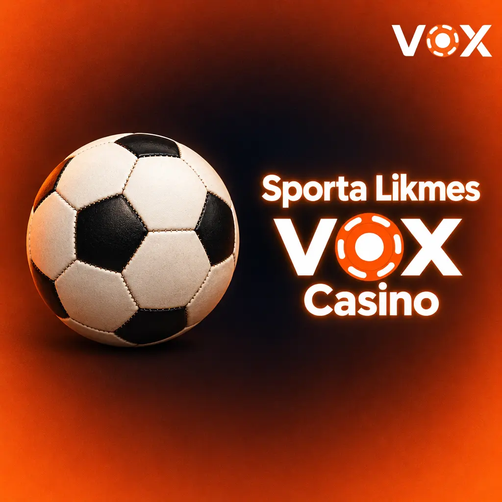 VOX Casino sporta likmes – futbols, basketbols, hokejs, e-sports un vairāk nekā 30 sporta veidi